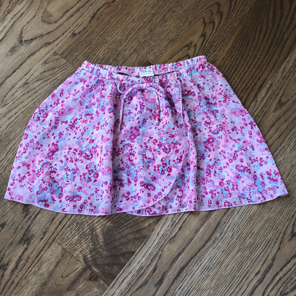 Like NEW Capezio Georgette Faux Wrap Skirt